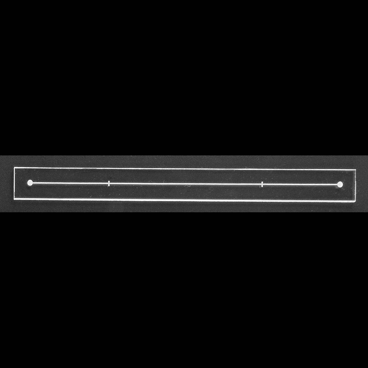Ruler Single line strip