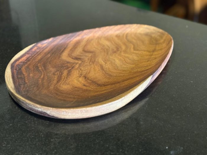 NEW Wooden Plates - set of 2 - Image 2