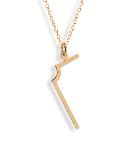 NEW L90 Pendant 2,5 Micron Gold Plated
