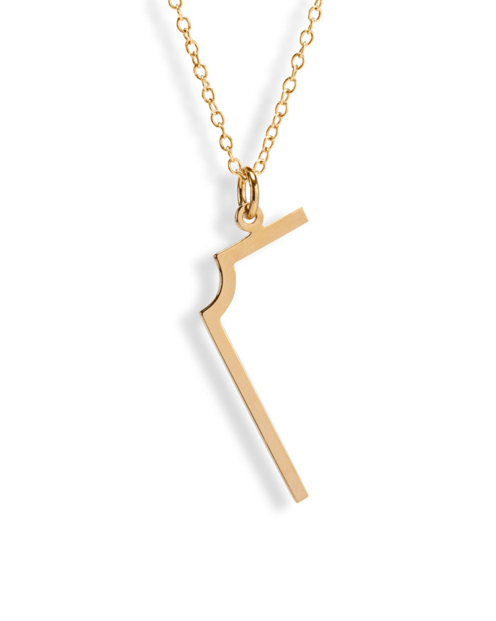 NEW L90 Pendant 8,5 Micron Gold Plated