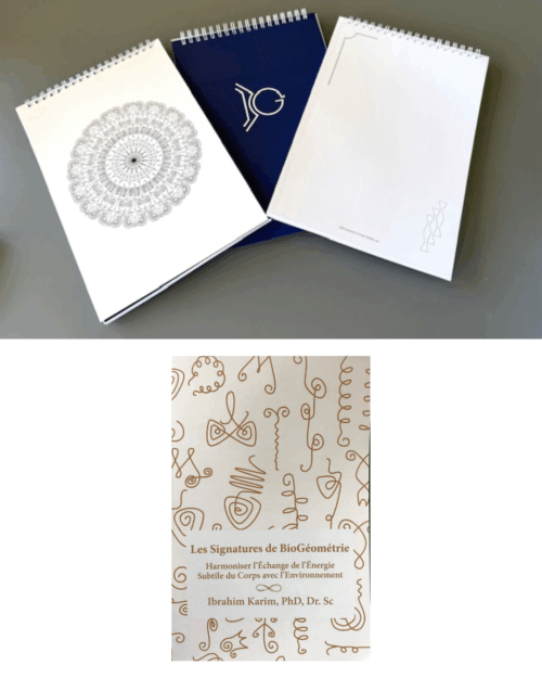 Promotion: BioGeometry Notebook set of 3 + Les Signatures de BioGéométrie (French Edition Book)